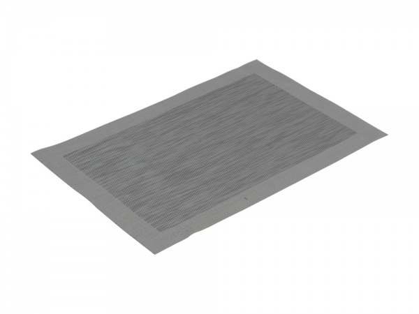 Stern Tischsets 6er Packung ca. 33x48cm Textilen silbergrau