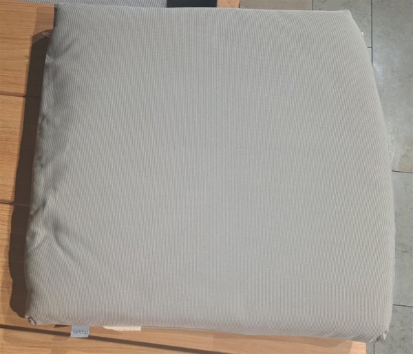 Doppler Auflage LOOK Sitzkissen universal Des. 846 greige 43x48x4  Ausstellungsstück-Einzelstück