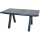 Sienna Garden LINDOS Ausziehtisch 160/200x90 matt-anthrazit/teak/Keramik
