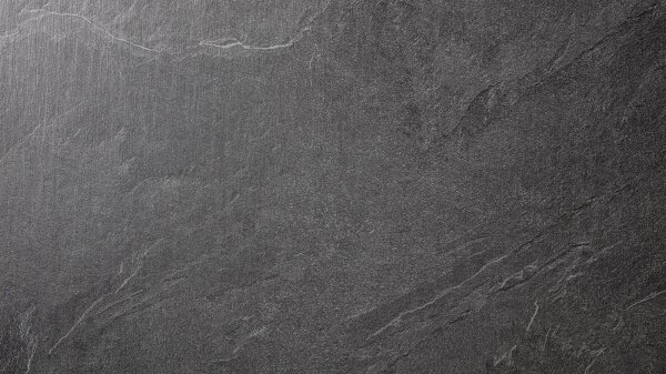 HPL Tischplatte Jura Anthrazit 180 x 95 x 1,3 cm W-Profil