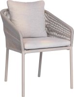 Stern JELLA Diningsessel  greige / greige / vanille