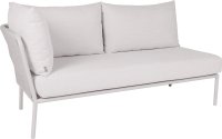 Stern ROMY Lounge 2-Sitzer greige / greige / vanille Element AL rechts