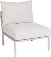 Stern ROMY Lounge Mittelelement greige / greige / vanille