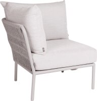 ROMY Lounge Eckelement greige / greige / vanille