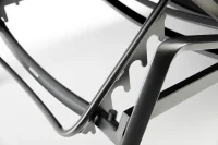 DIAMOND Stapelliege anthrazit/charcoal/teak