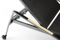 KETTLER DIAMOND Stapelliege anthrazit/charcoal/teak