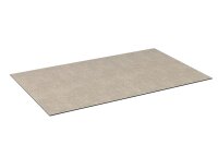 HPL Tischplatte Stein Sand 160 x 95 x 1,3 cm W-Profil