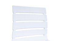 PONZA Stapelstuhl weiß Kunststoff