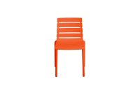 KETTLER PONZA Stapelstuhl orange Kunststoff