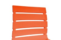 PONZA Stapelstuhl orange Kunststoff