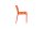 KETTLER PONZA Stapelstuhl orange Kunststoff