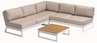 KETTLER OCEAN SKID Plattform Eckset weiß matt /...