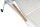 DIAMOND Stapelliege weiss mattt/beige/teak