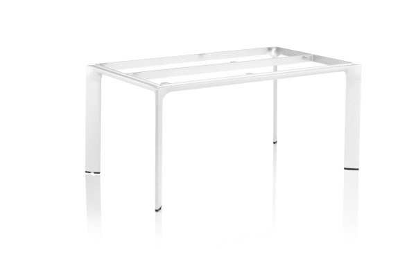 KETTLER DIAMOND Tischgestell 160x95cm weiß matt