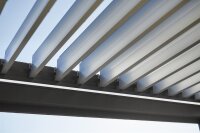 Pergola 5,50 x 3,50m dunkelgrau-metallic / silber-metallic
