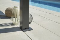 Pergola 5,50 x 3,50m dunkelgrau-metallic / silber-metallic