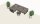 BOOM Lounge 1-Sitzer anthrazit / bombay light grey