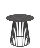 Solpuri GRID Loungetisch Ø70 cm anthracite/Keramik...