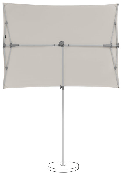 FLEX-Roof 195 x 140cm Des. 013 light grey  - Der neue Vielseitige (ohne Befestigung)