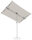FLEX-Roof 195 x 140cm Des. 013 light grey  - Der neue Vielseitige (ohne Befestigung)