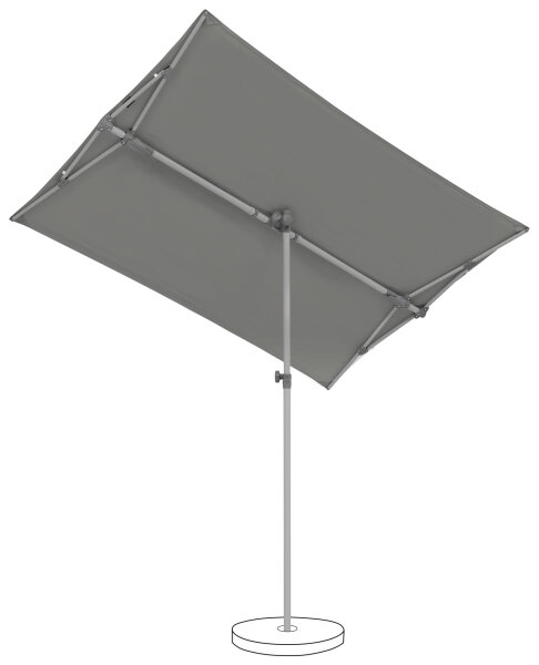 FLEX-Roof 195 x 140cm Des. 057 stone grey  - Der neue Vielseitige (ohne Befestigung)
