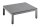 FLOW-LOUNGE-Set 5tlg.anthrazit incl. Sitz- und Rückenkissen anthrazit mit Tisch und Dekokissen light grey