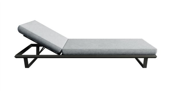 BOOM Lounge-Set 3tlg. anthrazit / bombay light grey