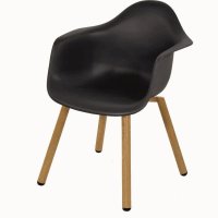 Lesly Living MONTREUX Diningsessel schwarz -...