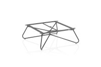 GENTLE Lounge Tischgestell anthrazit matt 95x95cm
