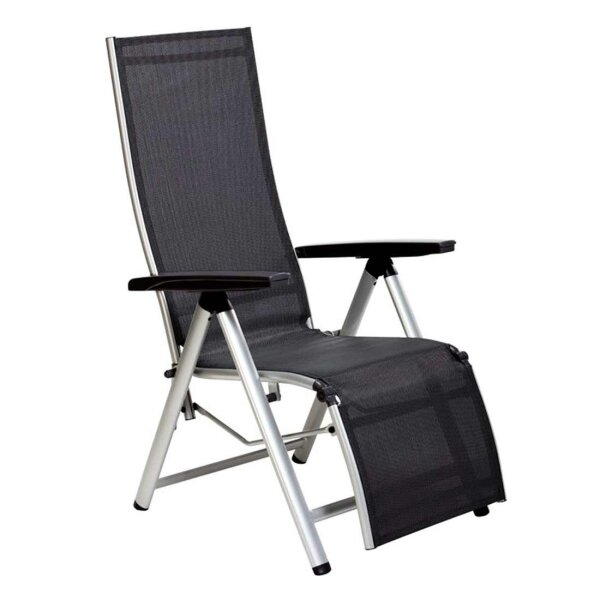 CIRRUS Silver-Line Relaxsessel XL silber/anthrazit-grau (extra hoch)