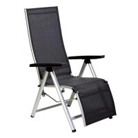 CIRRUS Silver-Line Relaxsessel XL silber/anthrazit-grau...