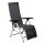 KETTLER CIRRUS Silver-Line Relaxsessel XL silber/anthrazit-grau (extra hoch)