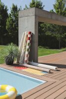 CURVE Outdoorteppich 160x230 cm beige bunt