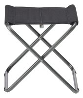 SLIGHT Falthocker anthrazit / schwarz