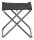 KETTLER SLIGHT Falthocker anthrazit / schwarz
