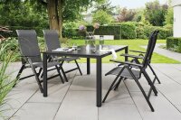 CUBIC Kettalux-Plus Dining-Tisch 160x95x74 cm anthrazit