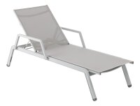 LATITUDE Rollliege mit Armlehne hellgrau/hellgrau