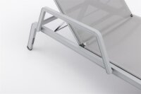 LATITUDE Rollliege mit Armlehne hellgrau/hellgrau