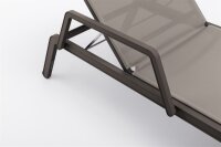 LATITUDE Rollliege mit Armlehne taupe/taupe