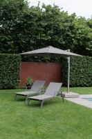 LATITUDE Rollliege mit Armlehne taupe/taupe