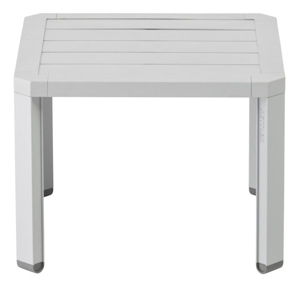LATITUDE Beistelltisch hellgrau 50x50x38cm