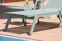 LATITUDE Beistelltisch hellgrau 50x50x38cm