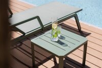 LATITUDE Beistelltisch grün 50x50x38cm