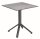Solpuri MILANO Klapptisch 70x70 cm anth. / volcano smoke HPL standard