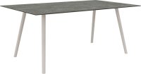 Stern INTERNO Tisch 180x100 cm greige / flint (Rundrohr)