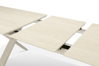 Zebra LEVARE Ausziehtisch 240(300) x 100 cm light taupe / Keramik dune