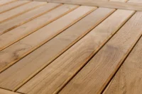 Matahari Columbus 2-Säulengestell 120x80 cm edelstahl/teak klappbar