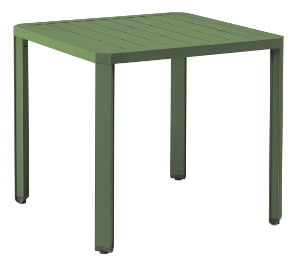LATITUDE Diningtisch 78 x 78 x 74  cm grün