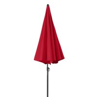Malibu Ø 180cm  Des: rot Doppler-Sonnenschirm Mittelmast (ohne Befestigung)