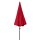 Malibu Ø 180cm  Des: rot Doppler-Sonnenschirm Mittelmast (ohne Befestigung)